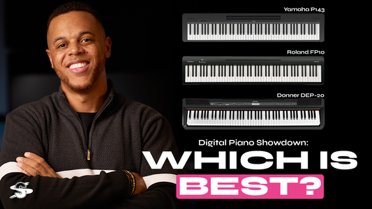Donner DEP-20 vs Roland FP-10 vs Yamaha P-143: A Digital Piano Showdown